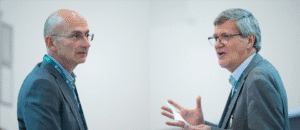 The Centre for Water Systems honour professors David Butler and Slobodan Djordjevic